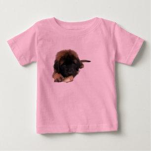 T-shirt Pour Bébé chiot de leonberger