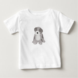 T-shirt Pour Bébé Chiot endormi