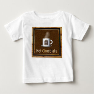 T-shirt Pour Bébé Chocolat chaud
