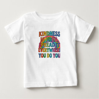 T-shirt Pour Bébé Choisissez le bonheur – Conception de citation pos