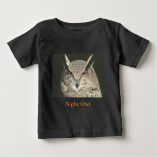 T-shirt Pour Bébé Chouette