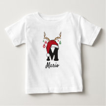Christmas Letter Shirt For Kids
