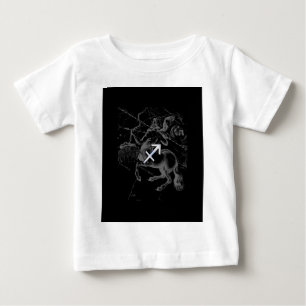 T-shirt Pour Bébé Chrome Sagittarius Zodiac Sign Hevelius circa 1690
