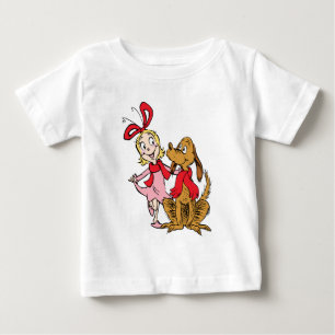 T-shirt Pour Bébé Cindy Lou Qui et Max le Chien