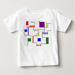T-shirt Pour Bébé Circuits de Bauhaus