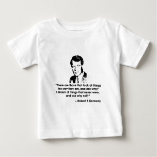 T-SHIRT POUR BÉBÉ CITATION DE BOBBY KENNEDY