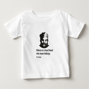 T-shirt Pour Bébé Citation De Confucius
