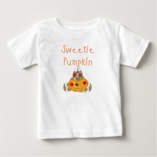 T-shirt Pour Bébé Citrouille de bonbon