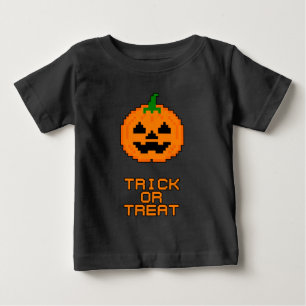 T-SHIRT POUR BÉBÉ CITROUILLE D'HALLOWEEN - DES FRITURES OU DES BONBO