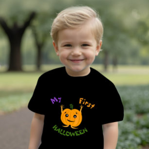 T-shirt Pour Bébé Citrouille drôle
