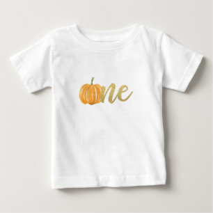 T-shirt Pour Bébé Citrouille Premier anniversaire UNE chemise