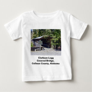 T-shirt Pour Bébé Clarkson Pont couvert Alabama
