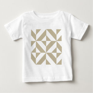 T-shirt Pour Bébé Clay Geometric Deco Cube Pattern