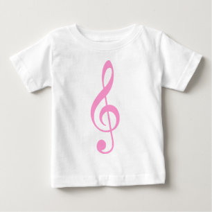 T-shirt Pour Bébé Clé de sol