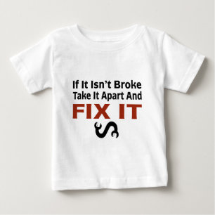 T-shirt Pour Bébé Clé tordue - FIXEZ-LA