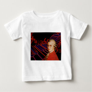 T-shirt Pour Bébé Clés de Mozart_