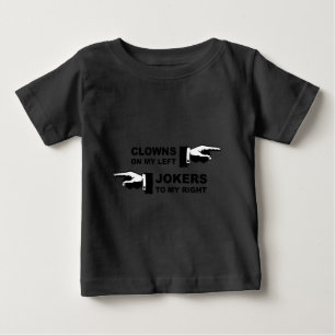 T-shirt Pour Bébé Clowns et jokers