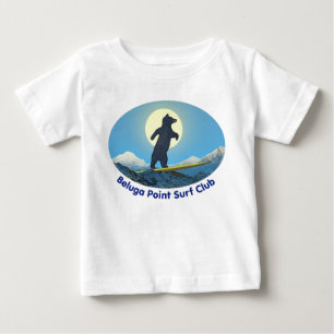 T-shirt Pour Bébé Club de Surf Beluga Point