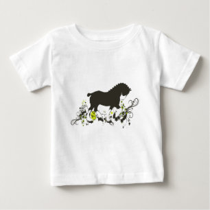 T-shirt Pour Bébé Clydesdale