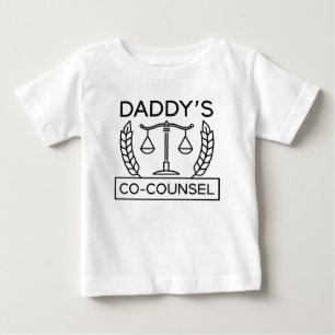 T-shirt Pour Bébé Co-avocat de papa