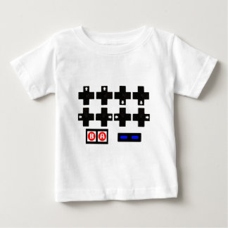 T-shirt Pour Bébé Code Contra de Konami
