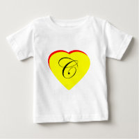 Coeur jaune rouge C Faire-part de mariage Le MUSÉE