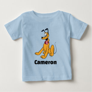 T-shirt Pour Bébé Col rouge classique de Pluton