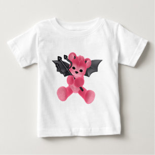 T-shirt Pour Bébé ♥ collectable d'ours de nounours de diable de 