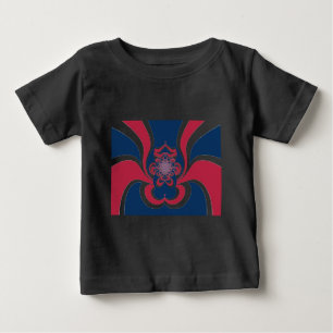 T-shirt Pour Bébé Colors unis : Motif mondial coloré