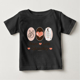 T-shirt Pour Bébé Combinaison de bébé d'optométriste d'optométri