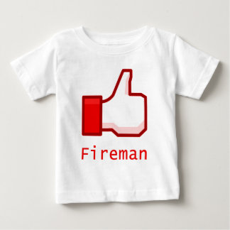 T-shirt Pour Bébé Comme le pompier