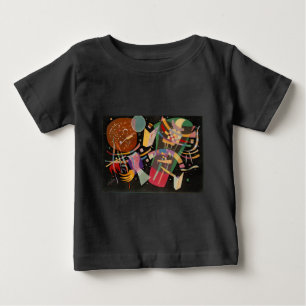 T-shirt Pour Bébé Composition Kandinsky 10 Peinture Abstraite