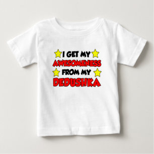 T-shirt Pour Bébé Compréhension De Dedushka