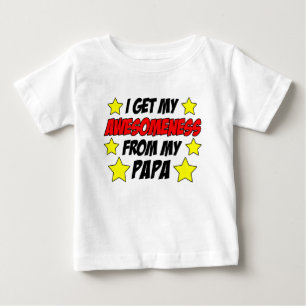 T-shirt Pour Bébé Compréhension de Papa