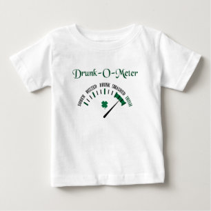 T-shirt Pour Bébé Compteur ivre