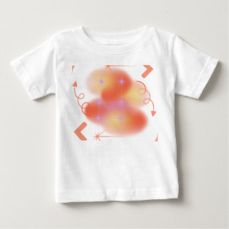 T-shirt Pour Bébé Conception Abstraite de l'Étoile Radiante