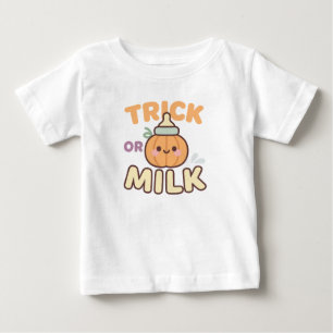 T-shirt Pour Bébé Conception de la bouteille de Citrouille pour bébé