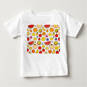 T-shirt Pour Bébé conception de motif de fruits