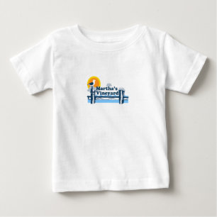 T-shirt Pour Bébé Conception de "pilier" de Martha's Vineyard