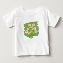 Conception Florale Rustique sur Fond Vert