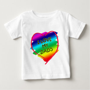 T-shirt Pour Bébé Conception impressionnante pour les papas gais