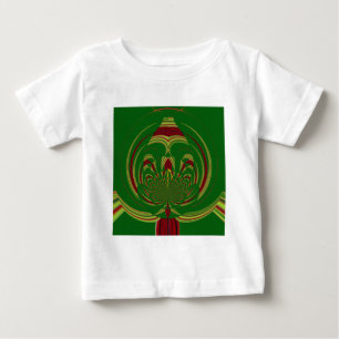 T-shirt Pour Bébé Conception Motif de Motif Floral Éthique Africaine