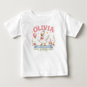 T-shirt Pour Bébé Conception personnalisée d'anniversaire de nom de