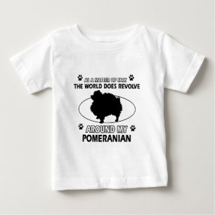 T-shirt Pour Bébé conceptions fraîches de POMERANIAN