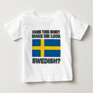T-shirt Pour Bébé Conceptions fraîches de Suédois