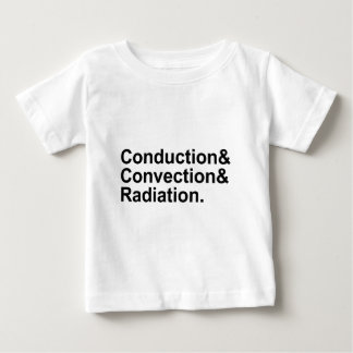 T-shirt Pour Bébé Conduction Convection Radiation | Transfert de cha