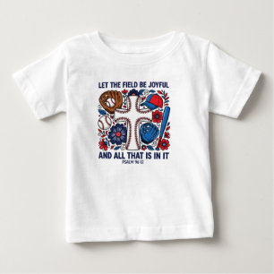 T-shirt Pour Bébé Conquette de baseball joyeuse PNG