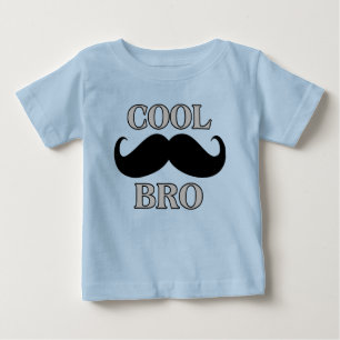 T-shirt Pour Bébé Cool Mustache Bro
