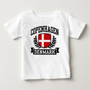 T-shirt Pour Bébé Copenhague Danemark
