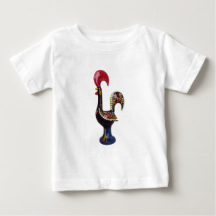 T-shirt Pour Bébé Coq chanceux portugais